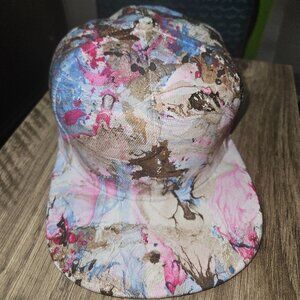 Hydro dipped snap back hat